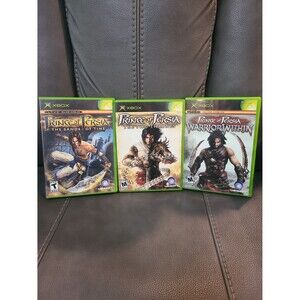 Prince of Persia Game Lot for Xbox Original with Manuals